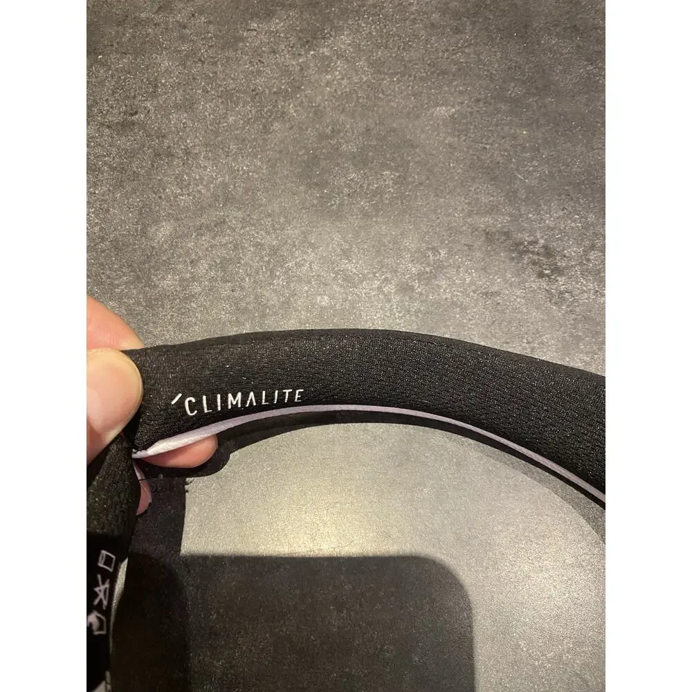 Adidas Aeroready Black Classic Clamp Visor Style Climate , One Size